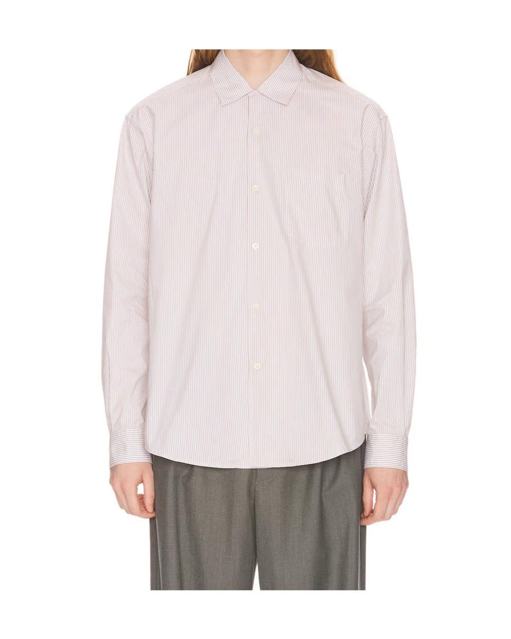 The Row Pink Long-Sleeved Shirt for men
