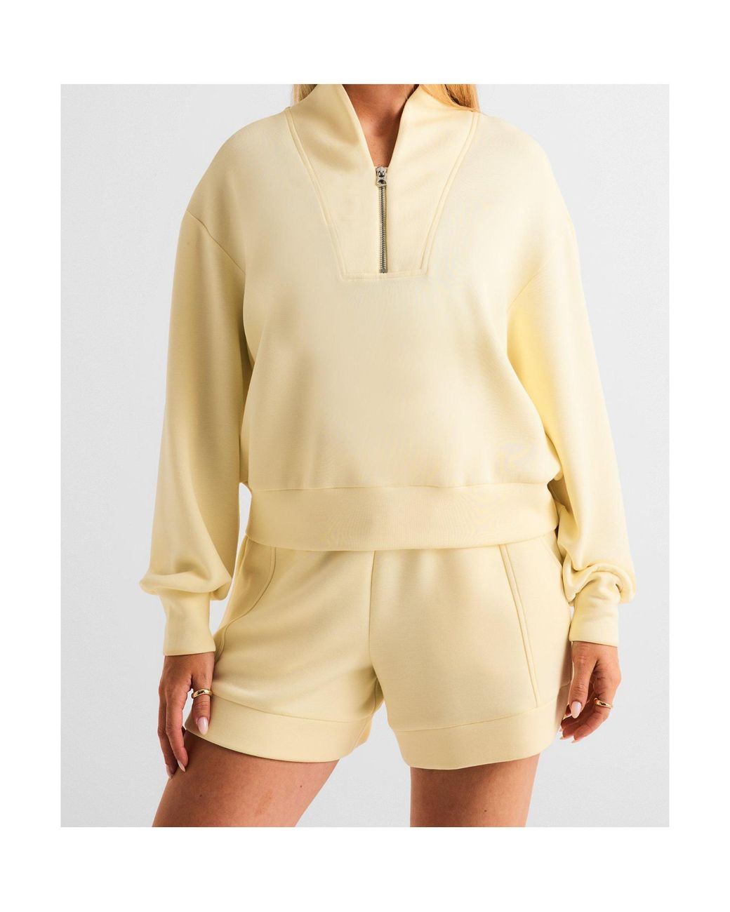 Varley Natural Half-Zip Sweatshirt