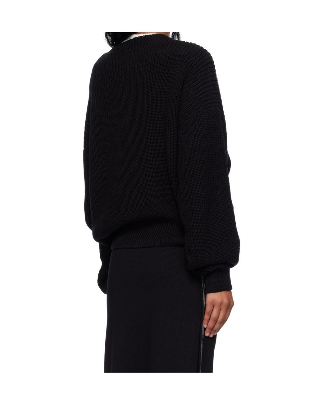 Baserange Black Mea Sweater
