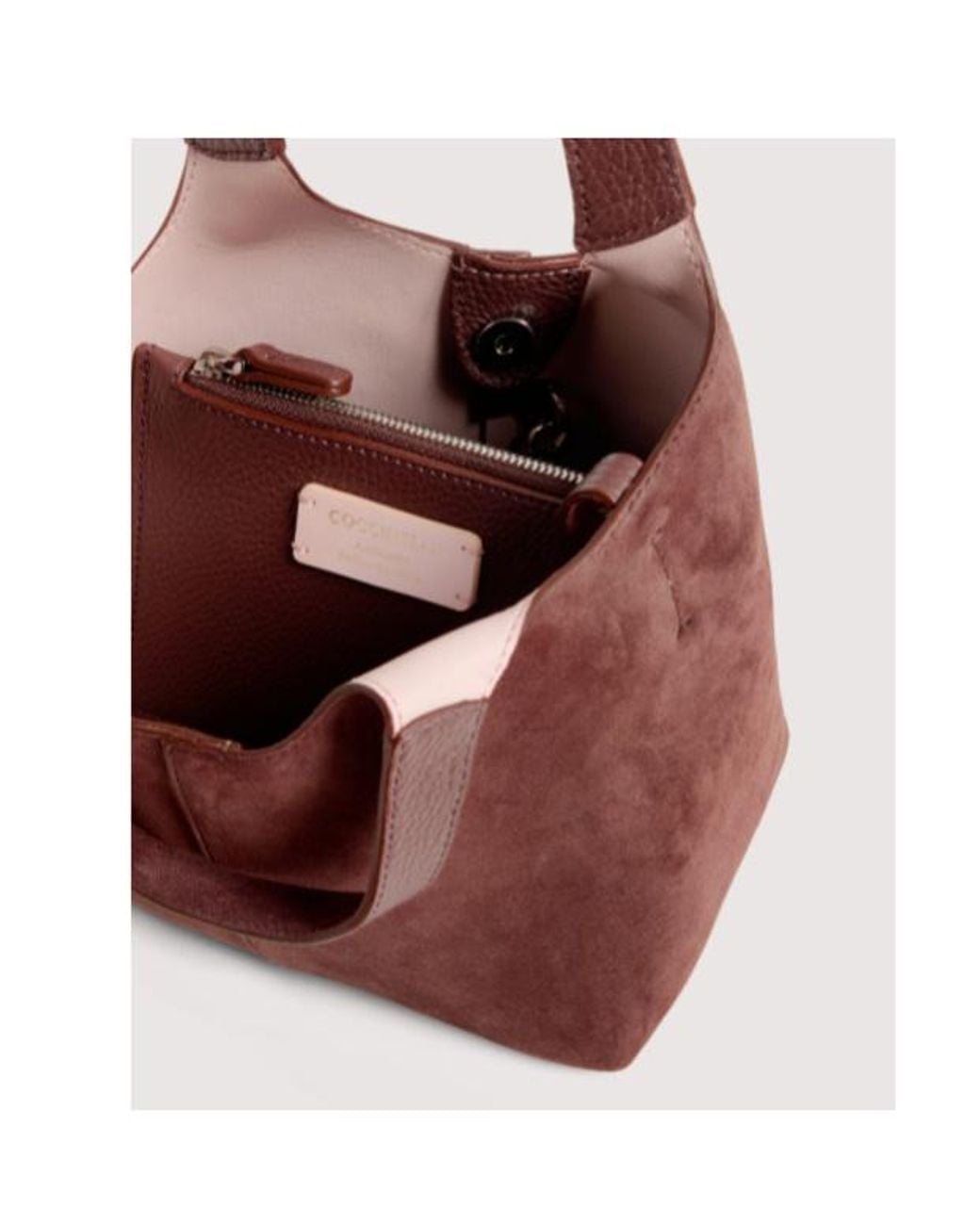 Coccinelle Red Berry C Easy Small Shoulder Bag