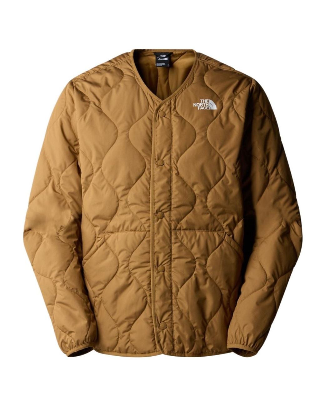 The North Face Brown Ampato Quilted Jacket for men