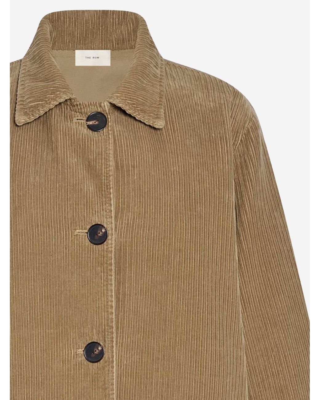 The Row Natural Long-Sleeved Coat