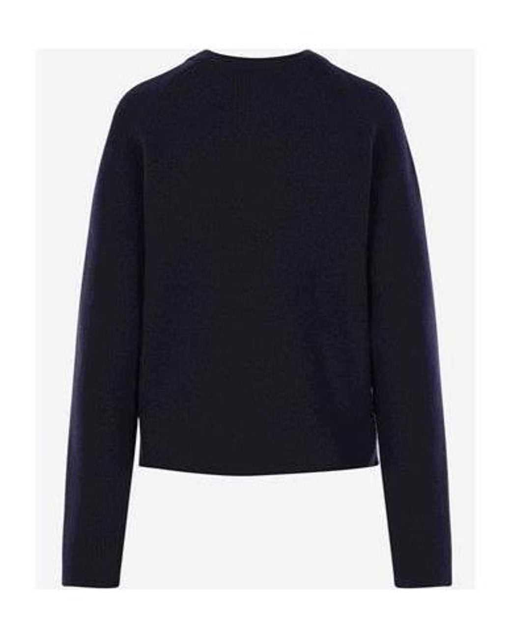 Totême Blue Totême Hammered Button Cardigan