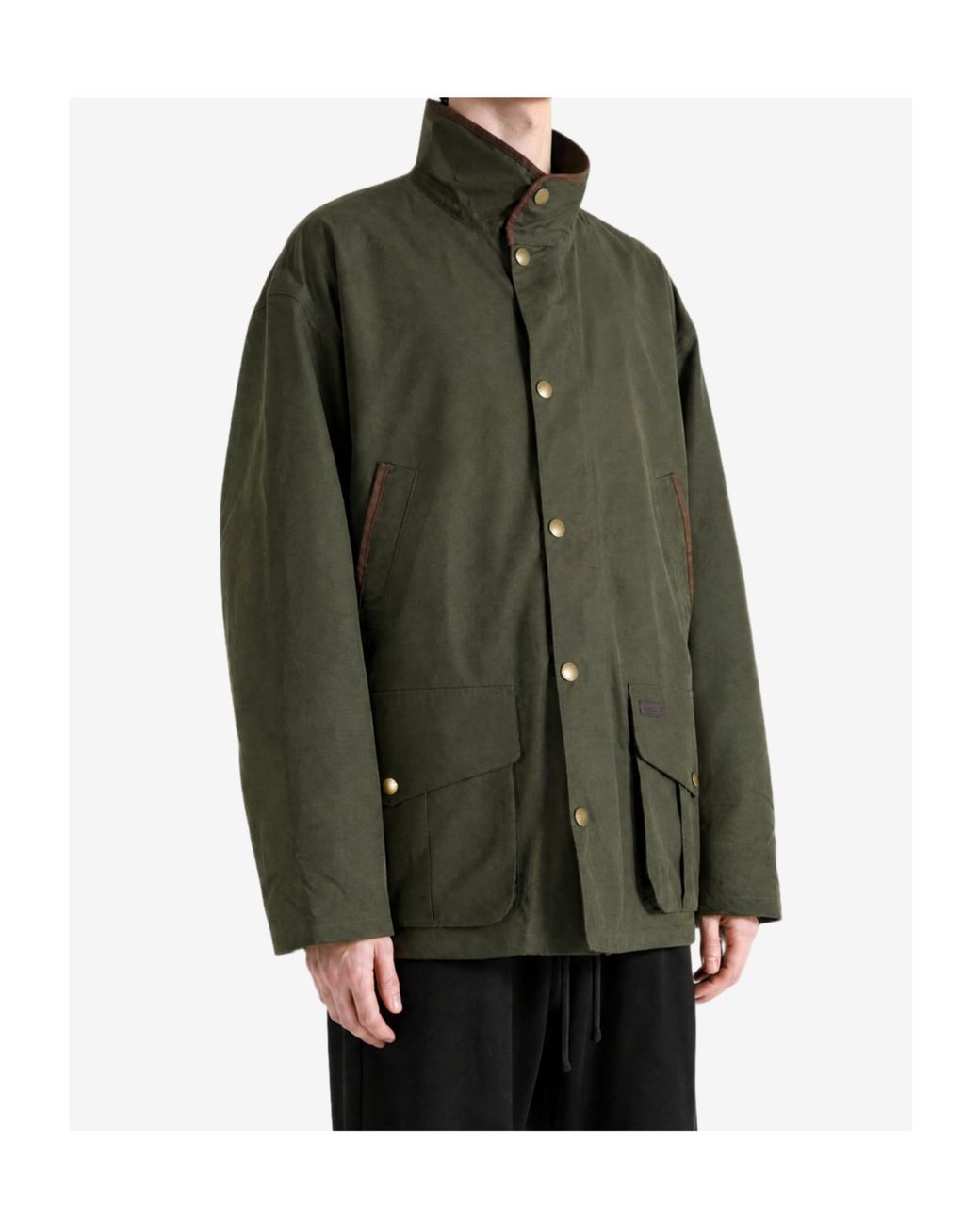 Barbour Green Bromfield Waterproof Jacket for men