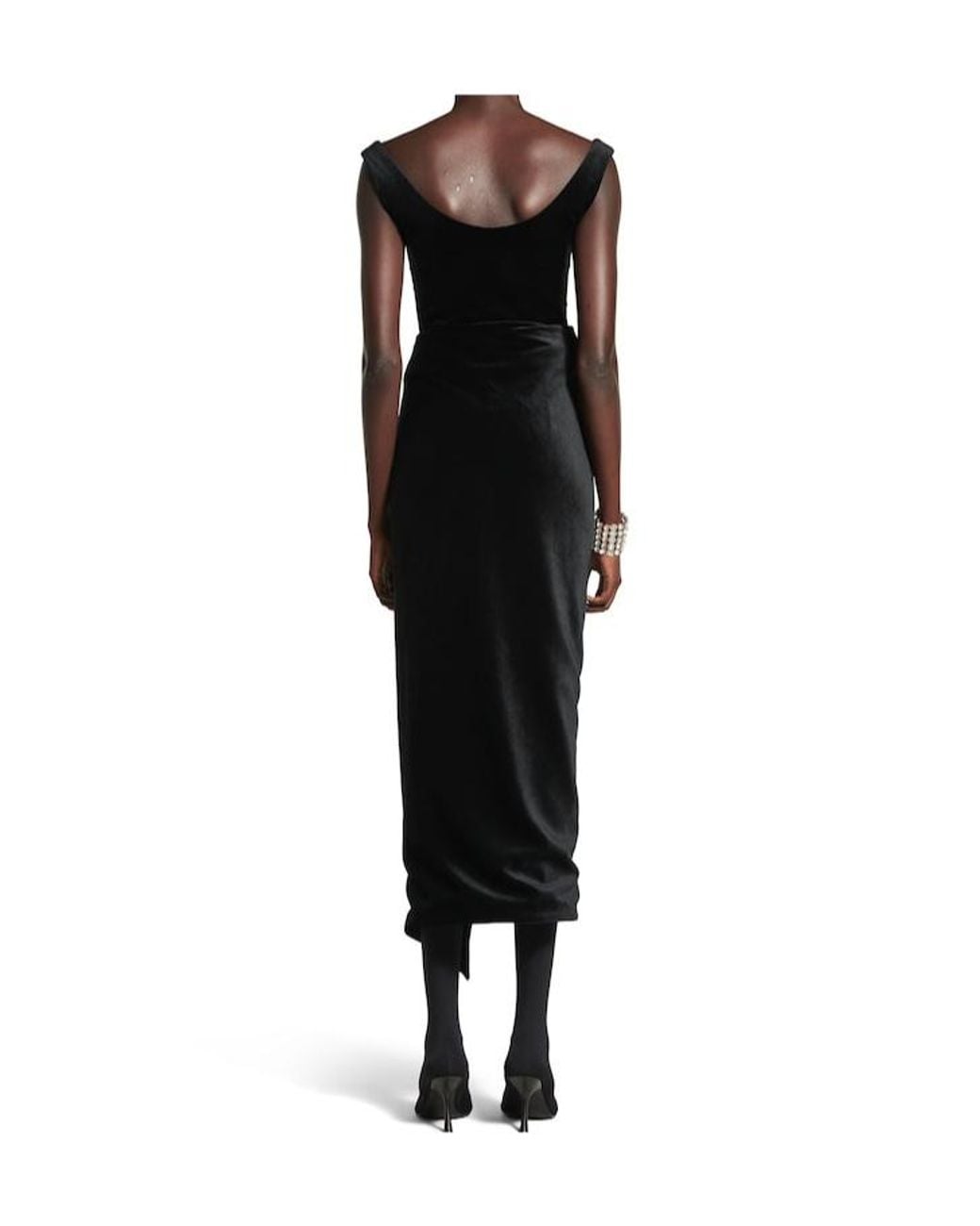 Balenciaga Black Round-Neck Tank Top
