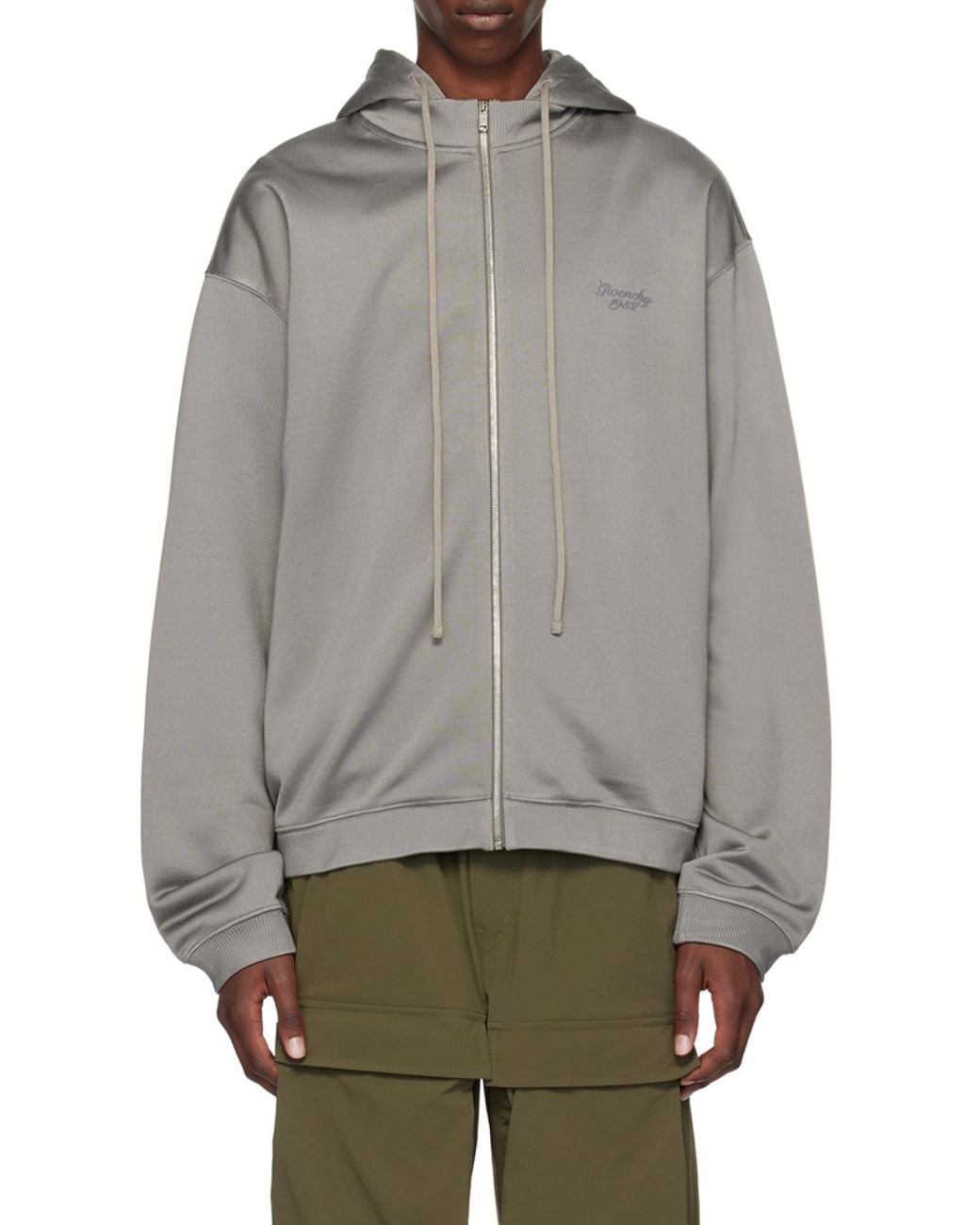 Givenchy Gray 1952 Hoodie for men
