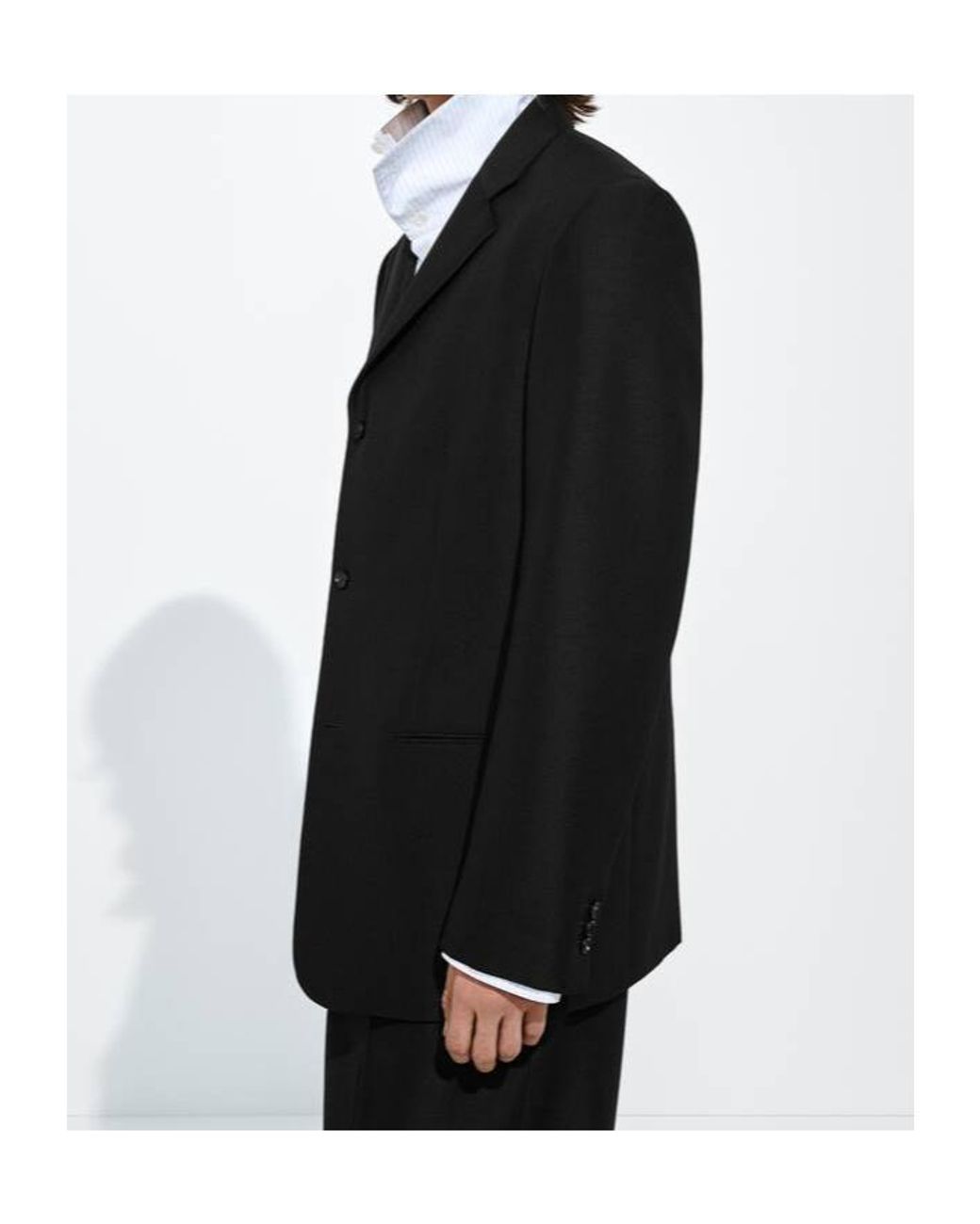Bottega Veneta Black Mohair And Wool Jacket for men