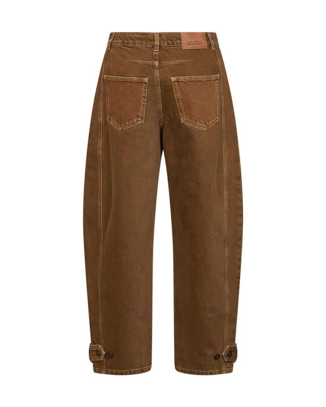 Isabel Marant Natural Leja Tapered Jeans