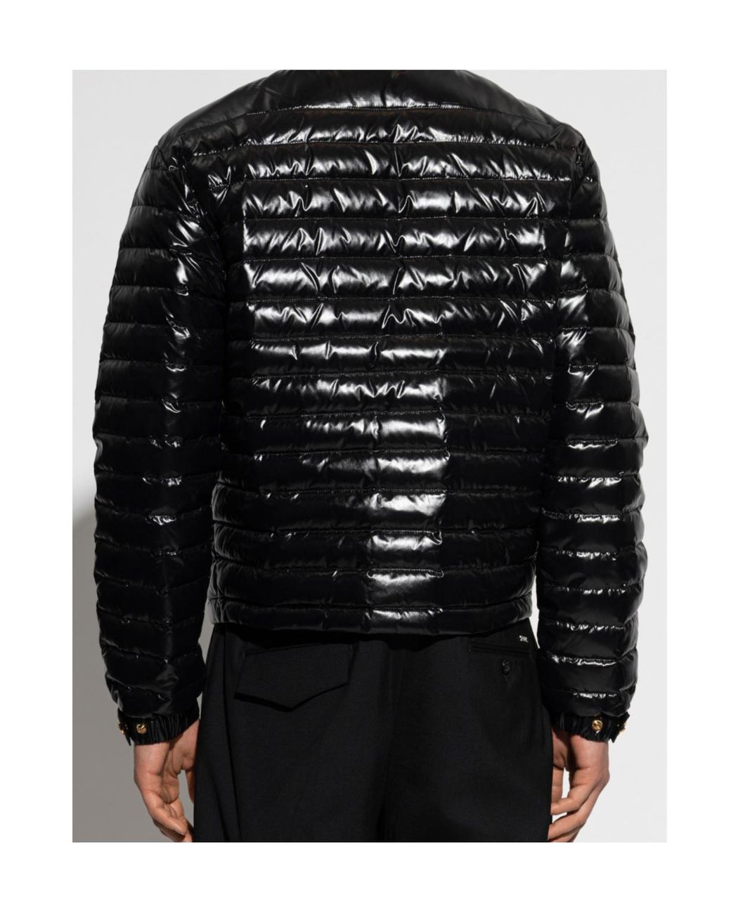 Versace Black Light Padded Jacket for men