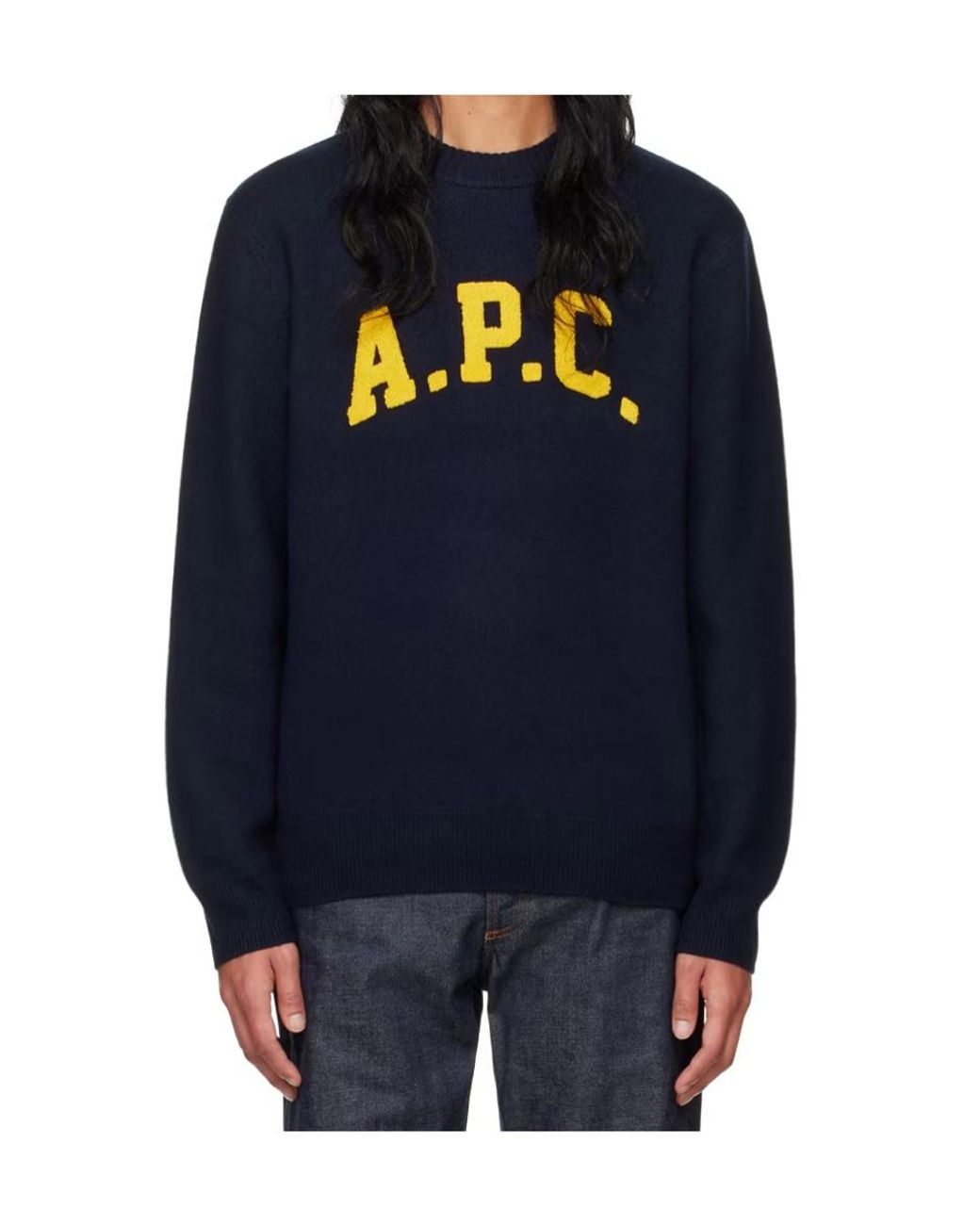 A.P.C. Blue Sweaters for men