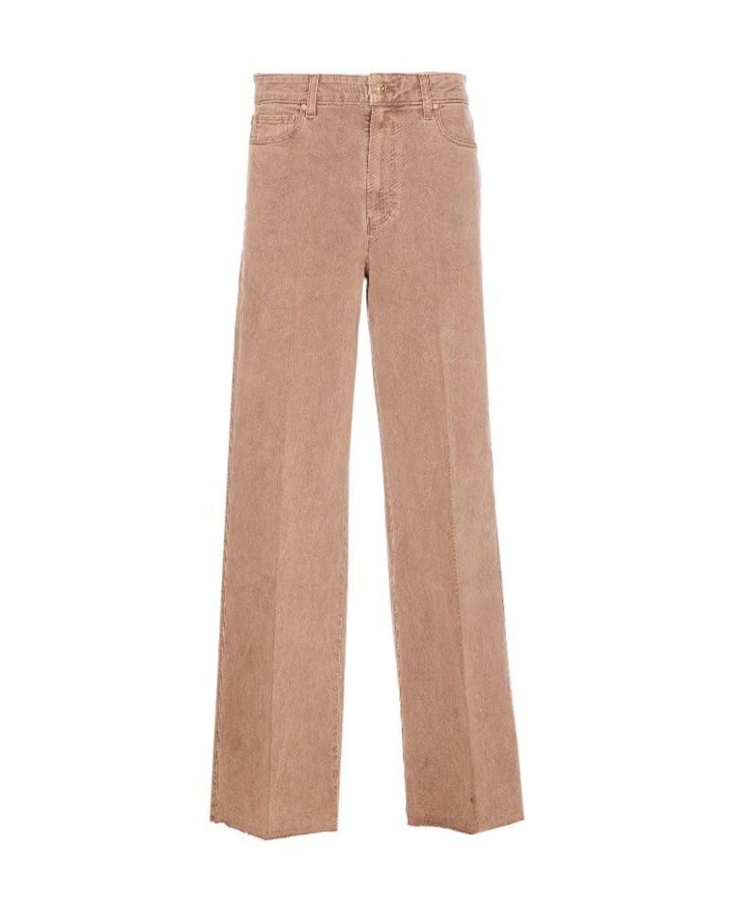 PAIGE Natural Anessa High-Rise Wide-Leg Jeans