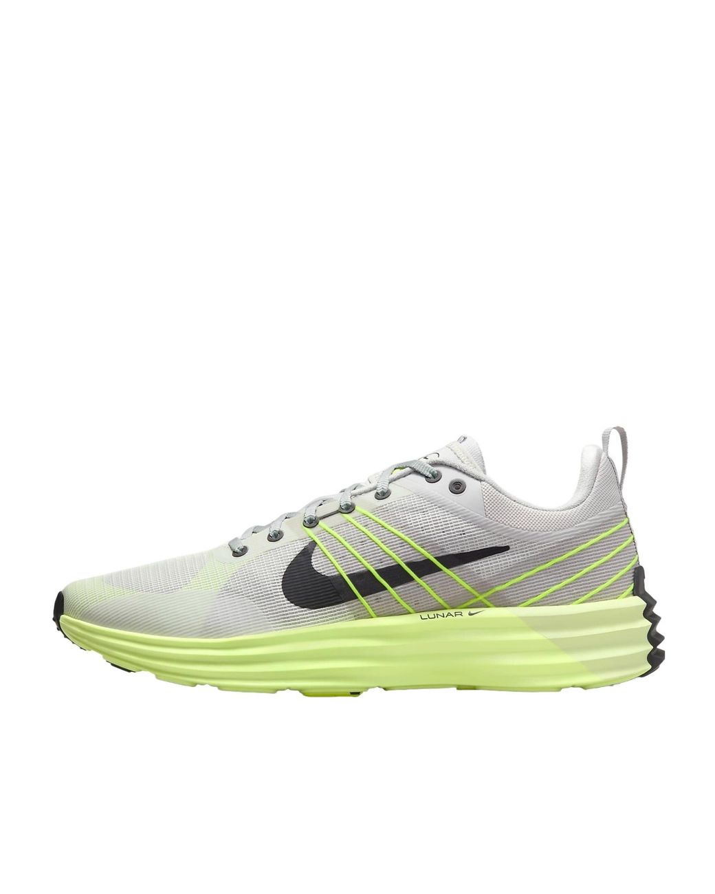 Nike Green Lunar Roam Lace-Up Sneakers for men