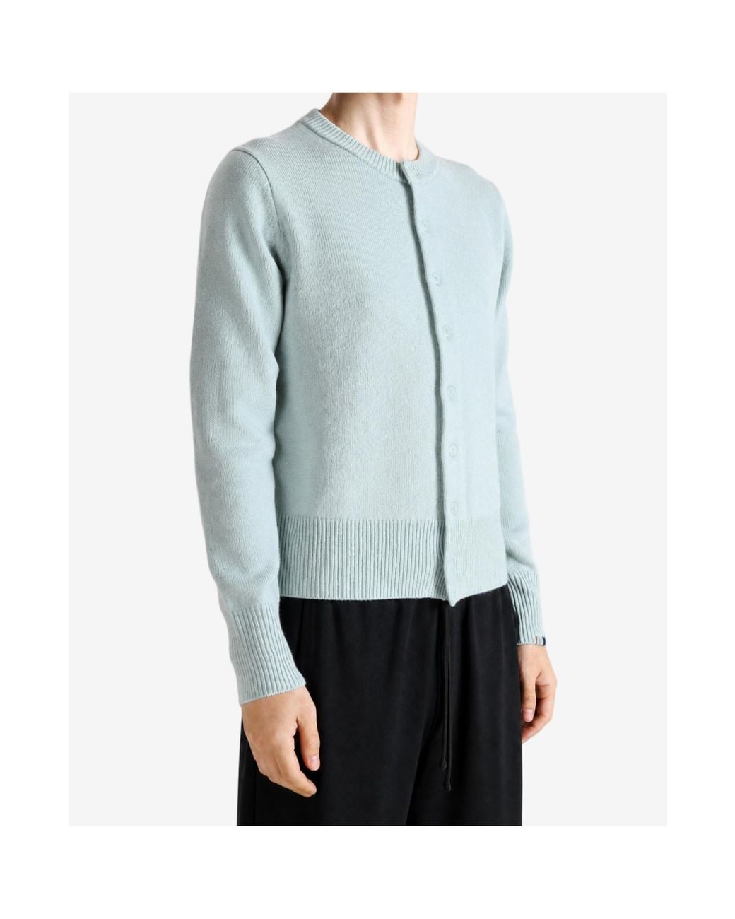 Extreme Cashmere Blue Little Lamb Cardigan for men