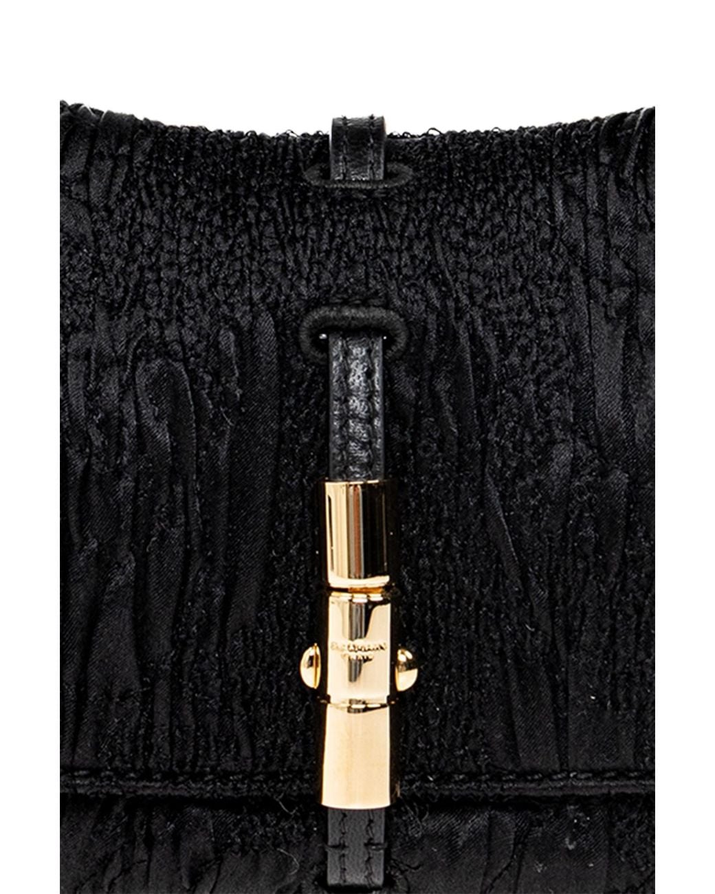 Balmain Black Metropolis Shoulder Bag