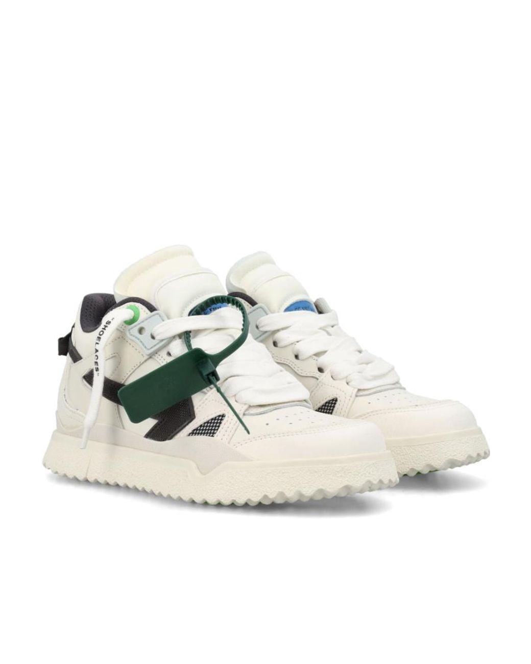 Off-White c/o Virgil Abloh Multicolor Logo Detailed Lace-Up Sneakers