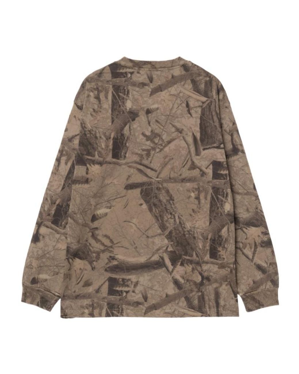 Carhartt Brown Feather Long Sleeve T-Shirt for men