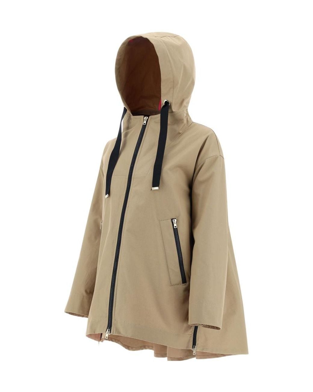 Herno Natural Flared Jacket