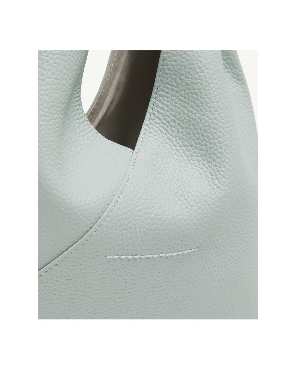 MM6 by Maison Margiela Blue Circular Top Handle Bag