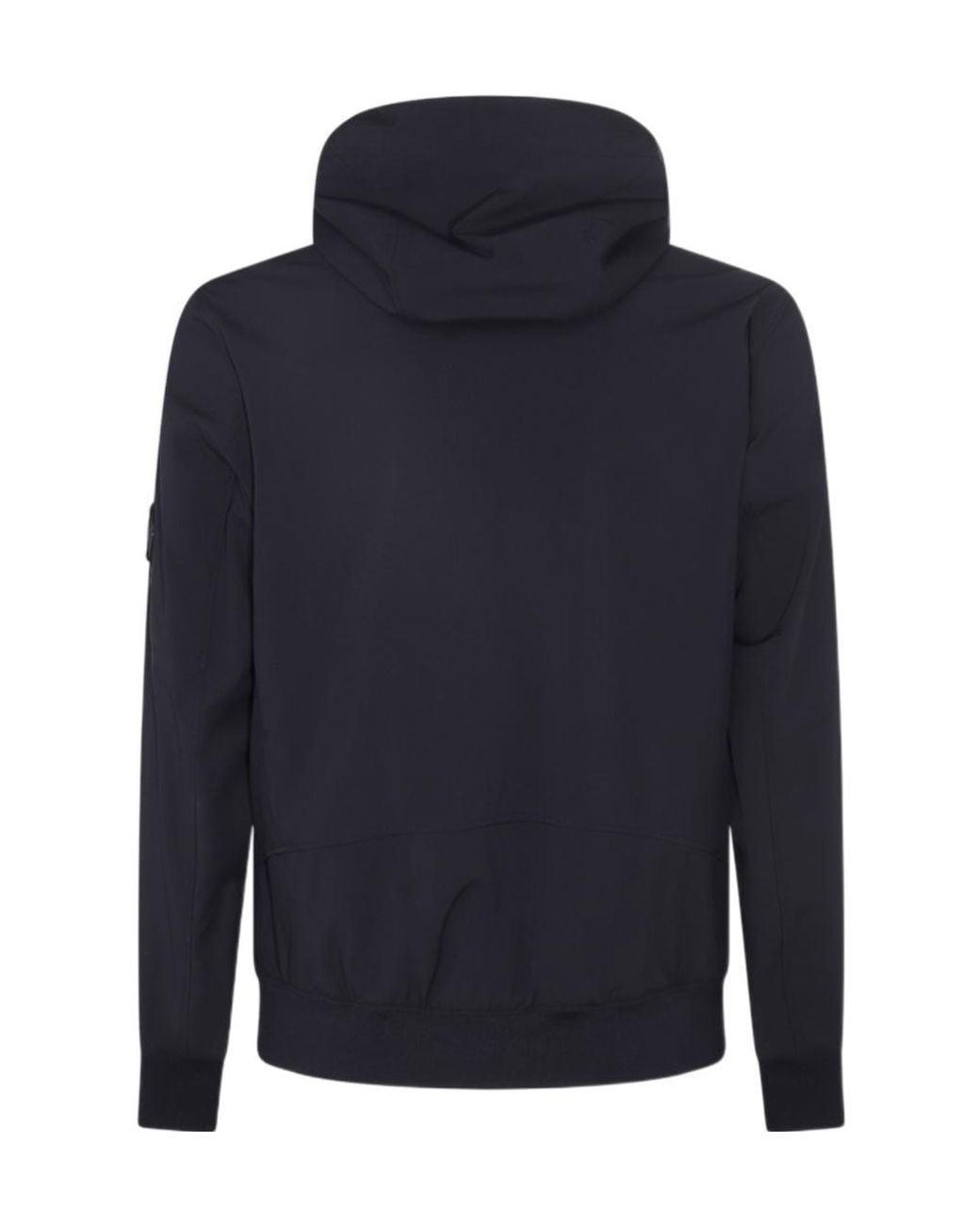 C P Company Blue Outerwear Hooded Jacket for men