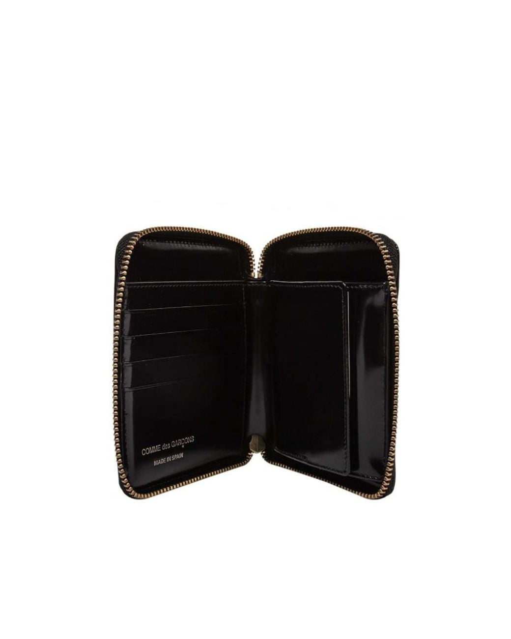Comme des Garçons Black Comme Des Garçons Wallet Polka Dot Embossed Wallet for men