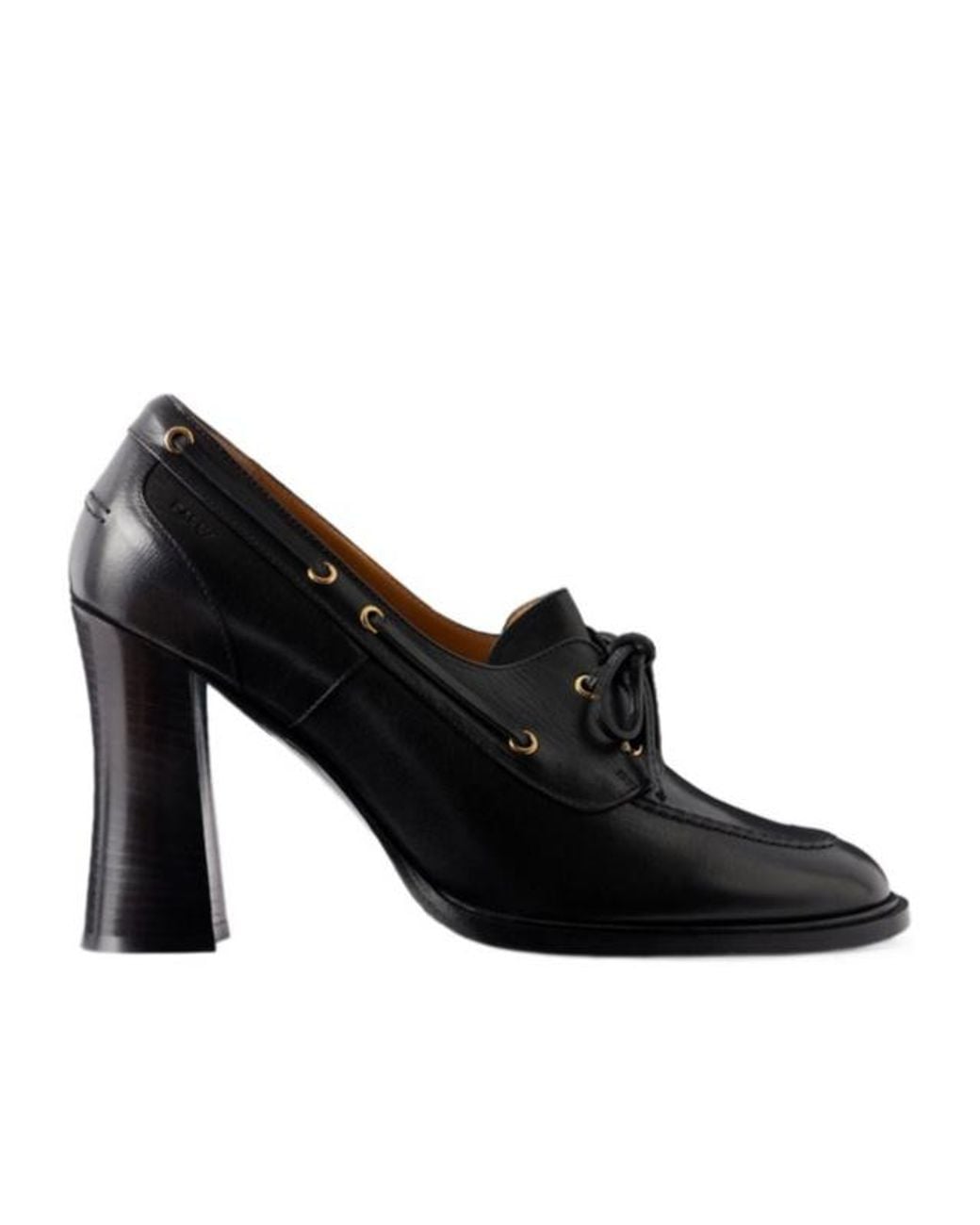 Bally Black Saule Leather Pumps