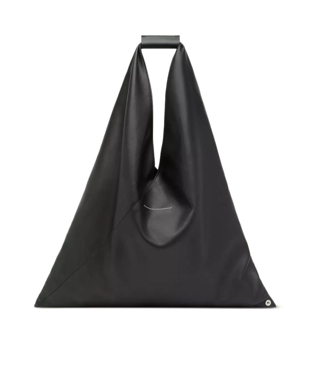 MM6 by Maison Margiela Blue Japanese Sticker-Print Tote Bag
