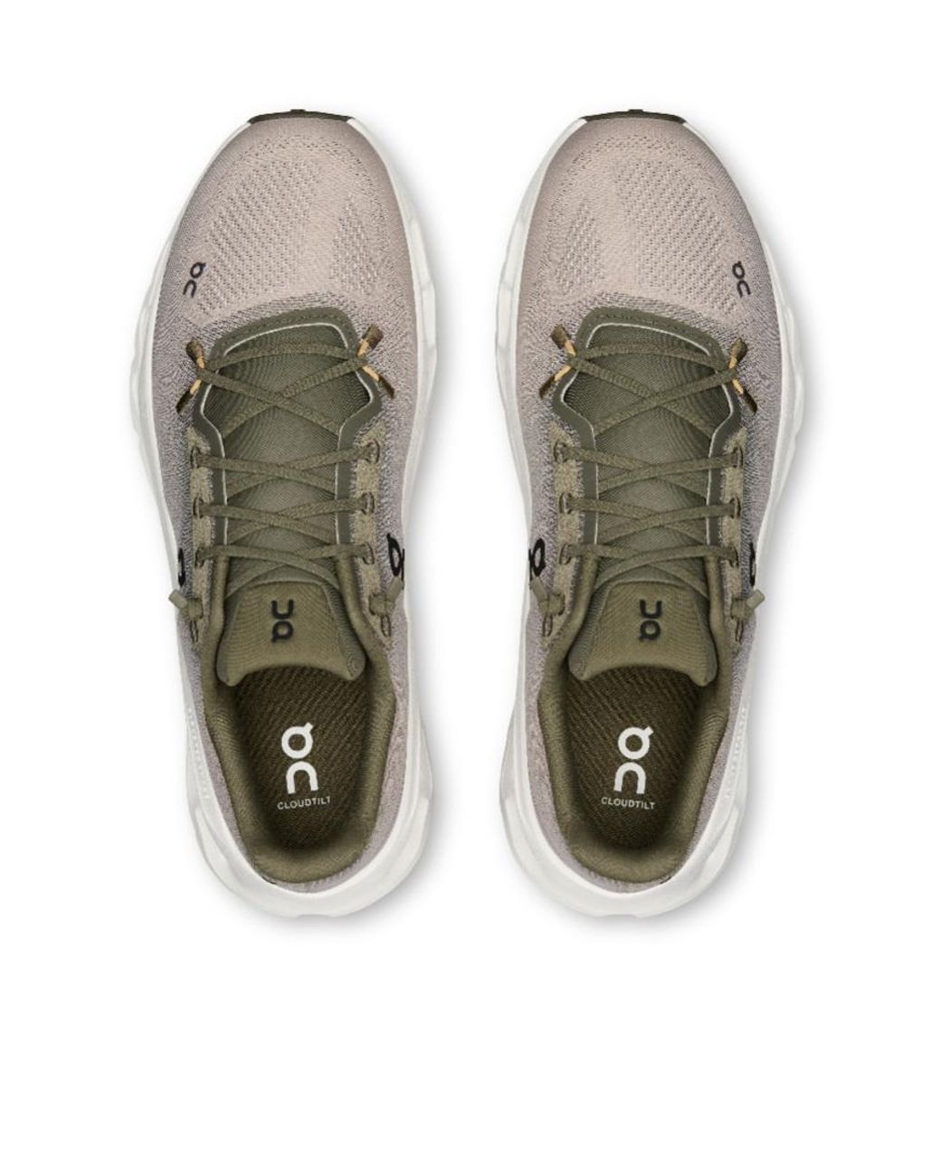 On Shoes Gray Cloudtilt Technical Low-Top Sneakers for men