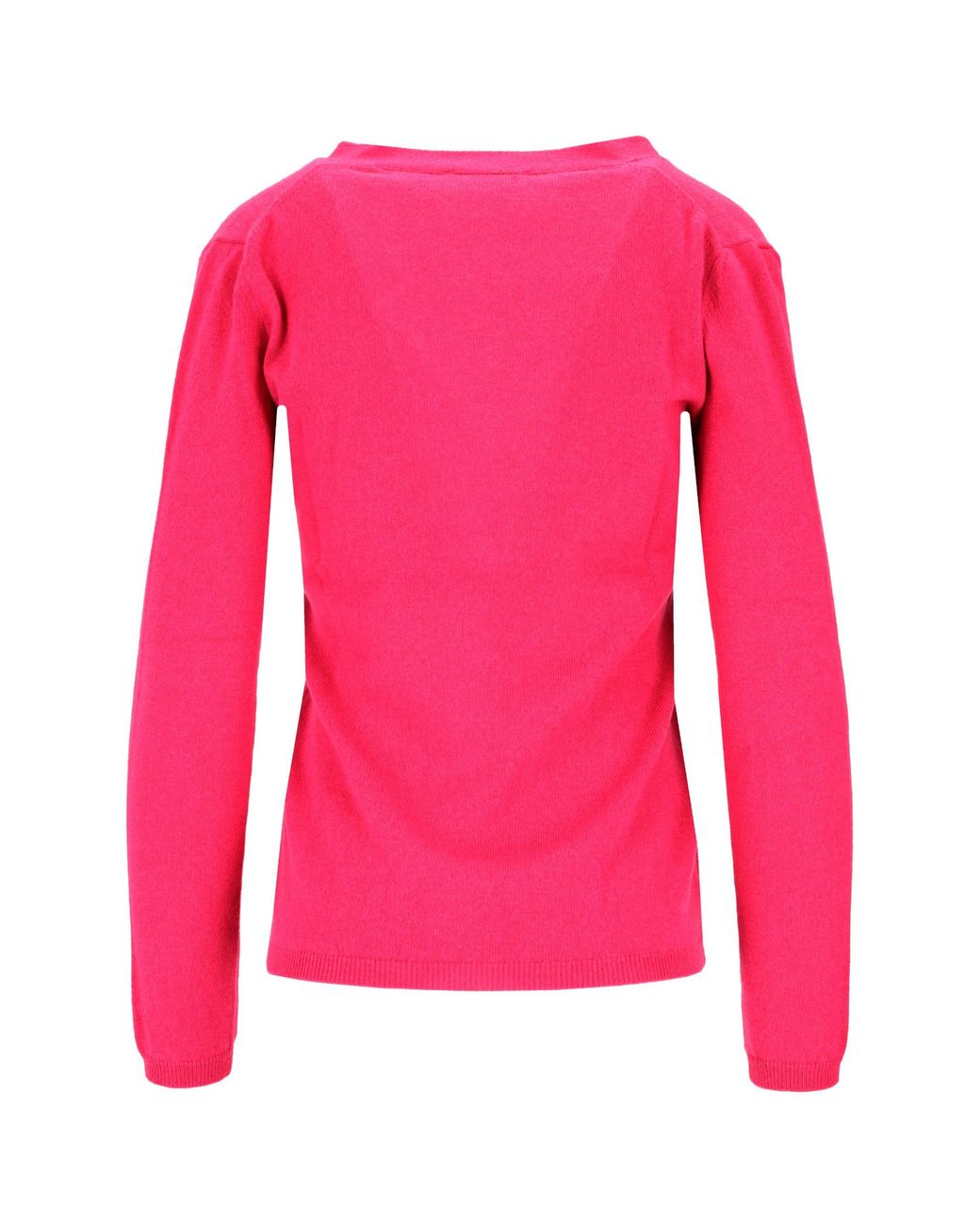 Lela Rose Pink V-Neck Cardigan