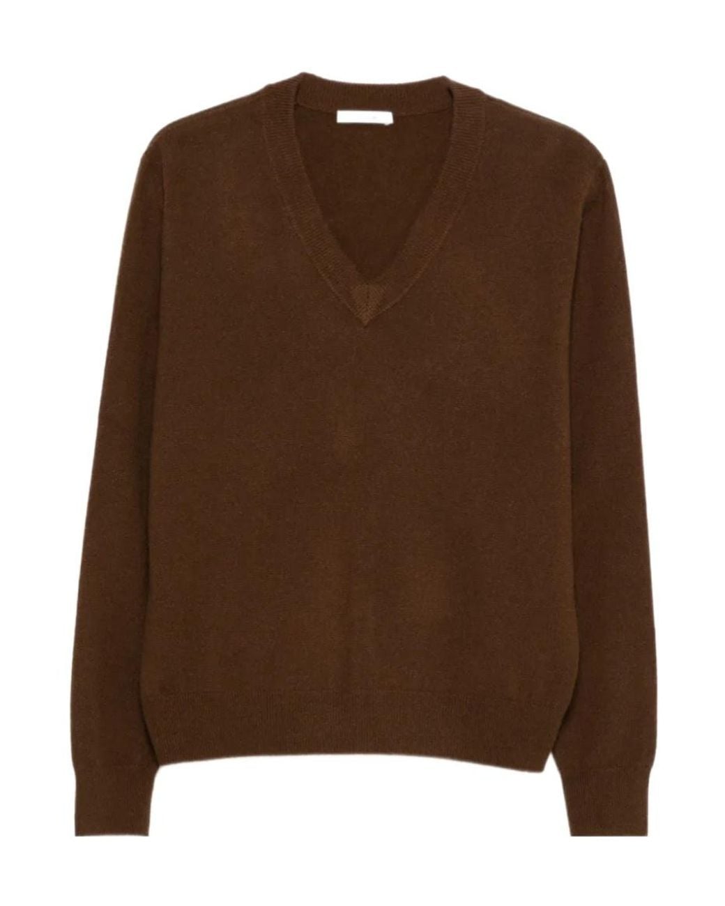 Entire studios Brown V-Neck Sweater for men