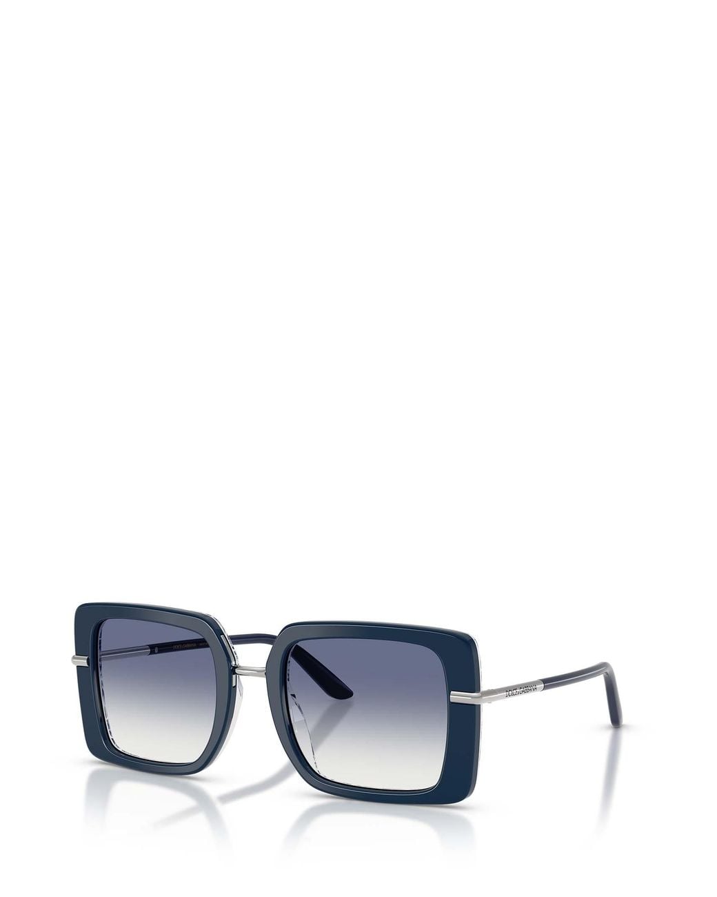 Dolce & Gabbana Blue Eyewear Square Frame Sunglasses