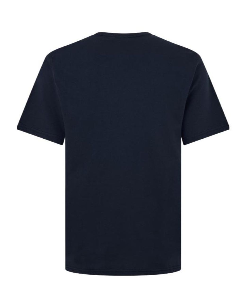 Barbour Blue Script Graphic T-Shirt for men