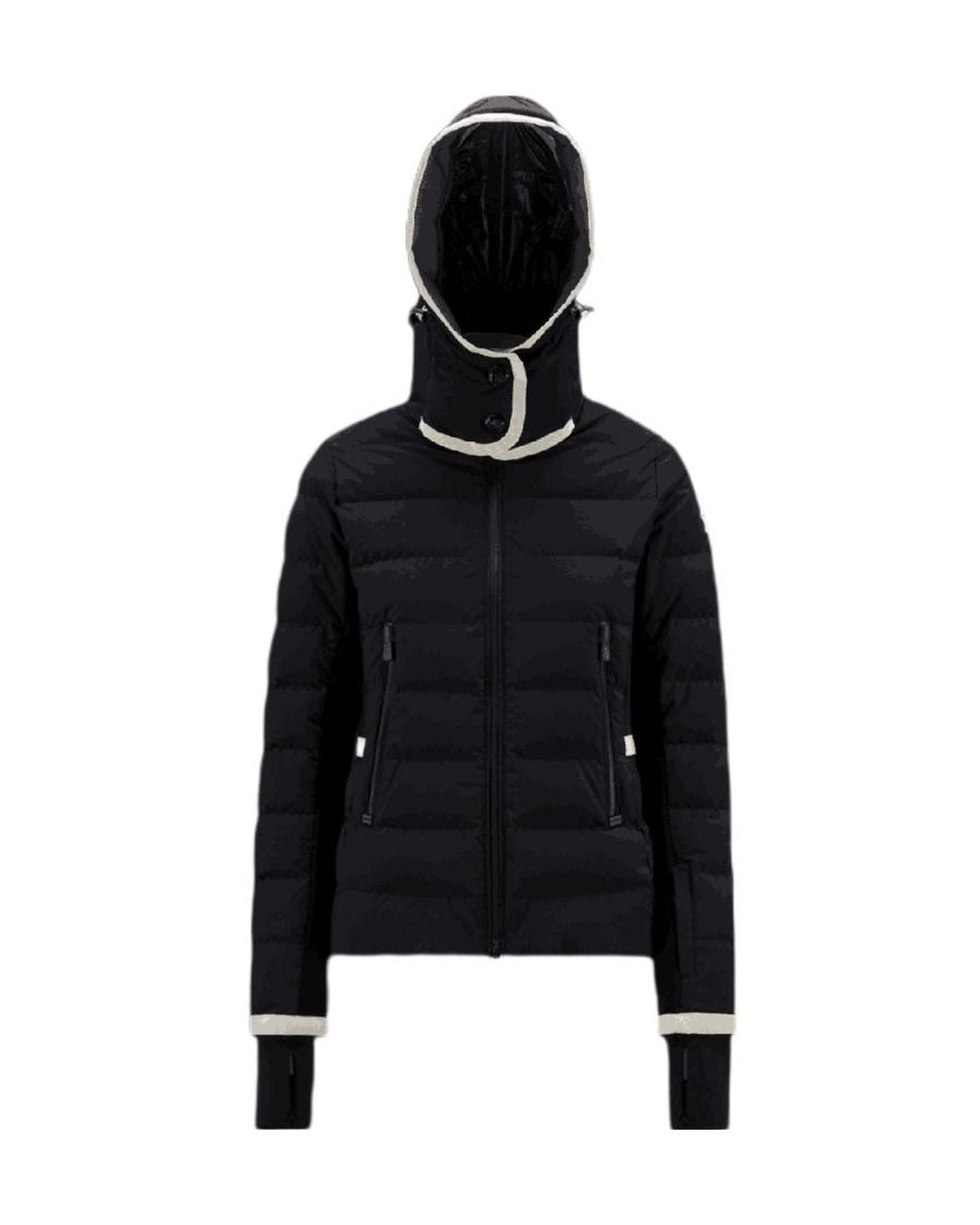 Moncler Black Lamoura Short Down Jacket