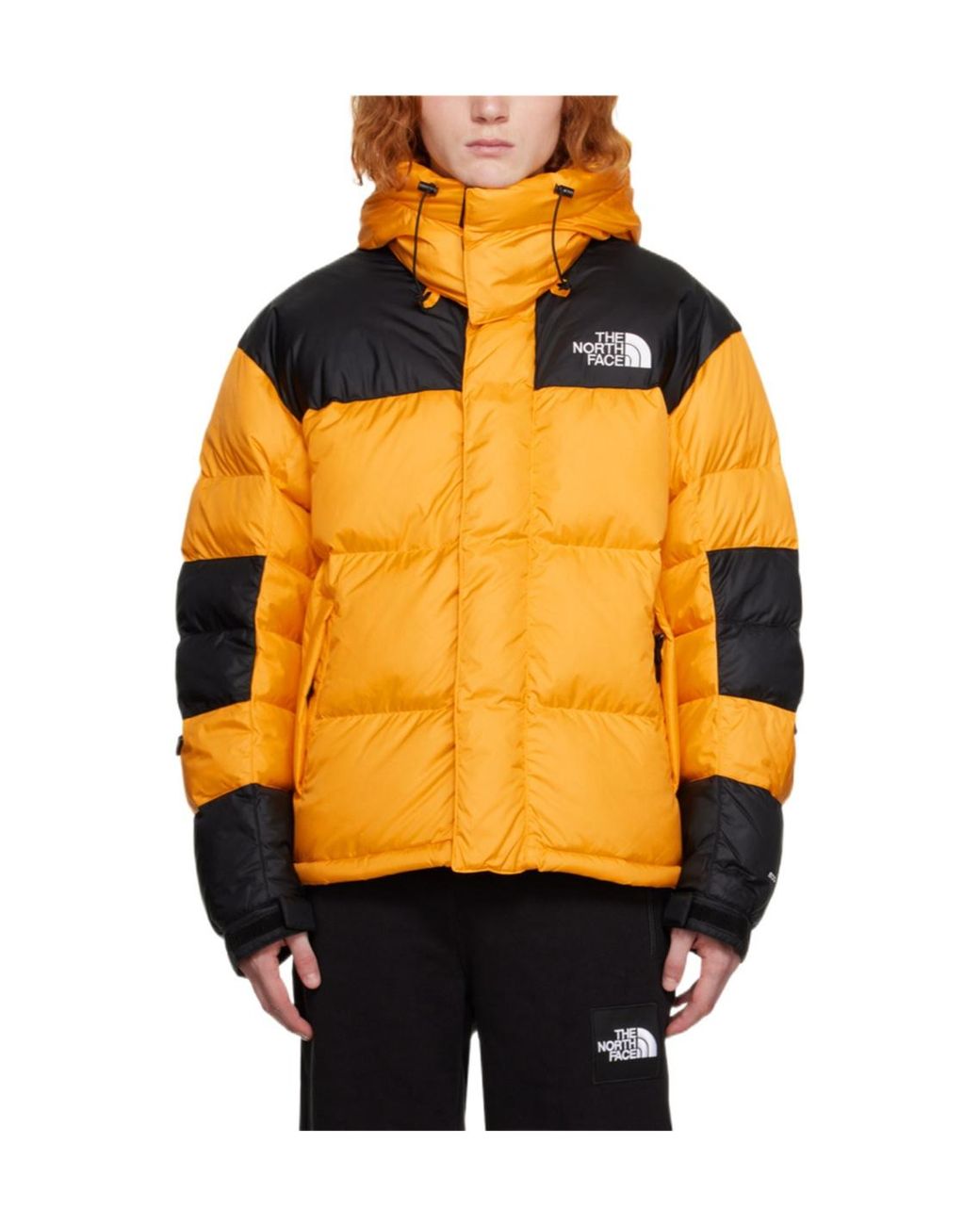 The North Face Orange Hmlyn Baltoro Logo-Print Jacket for men
