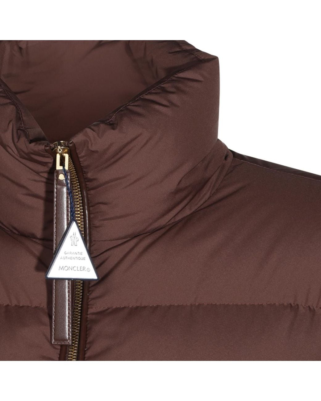 Moncler Brown Vivantesse Short Down Jacket