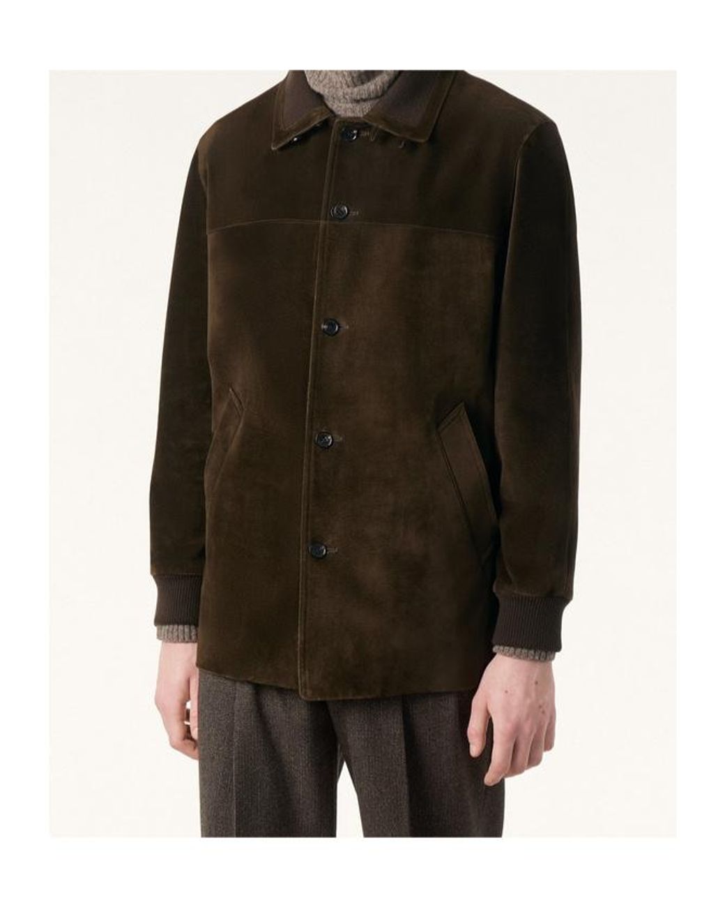 Loro Piana Brown Maremma Jacket for men