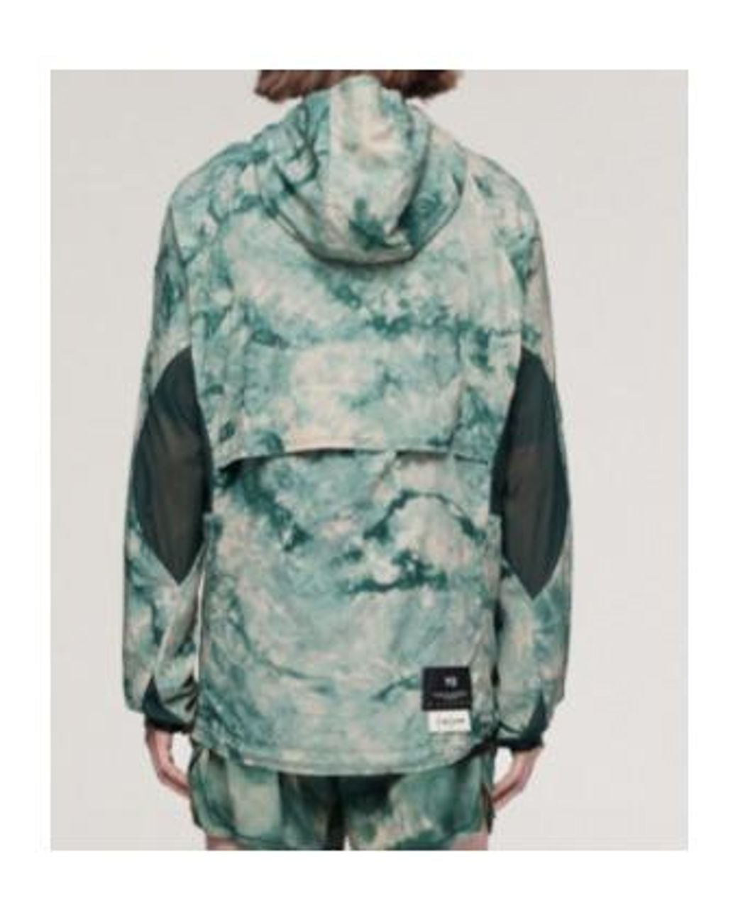 Y-3 Green Aop Running Jacket for men