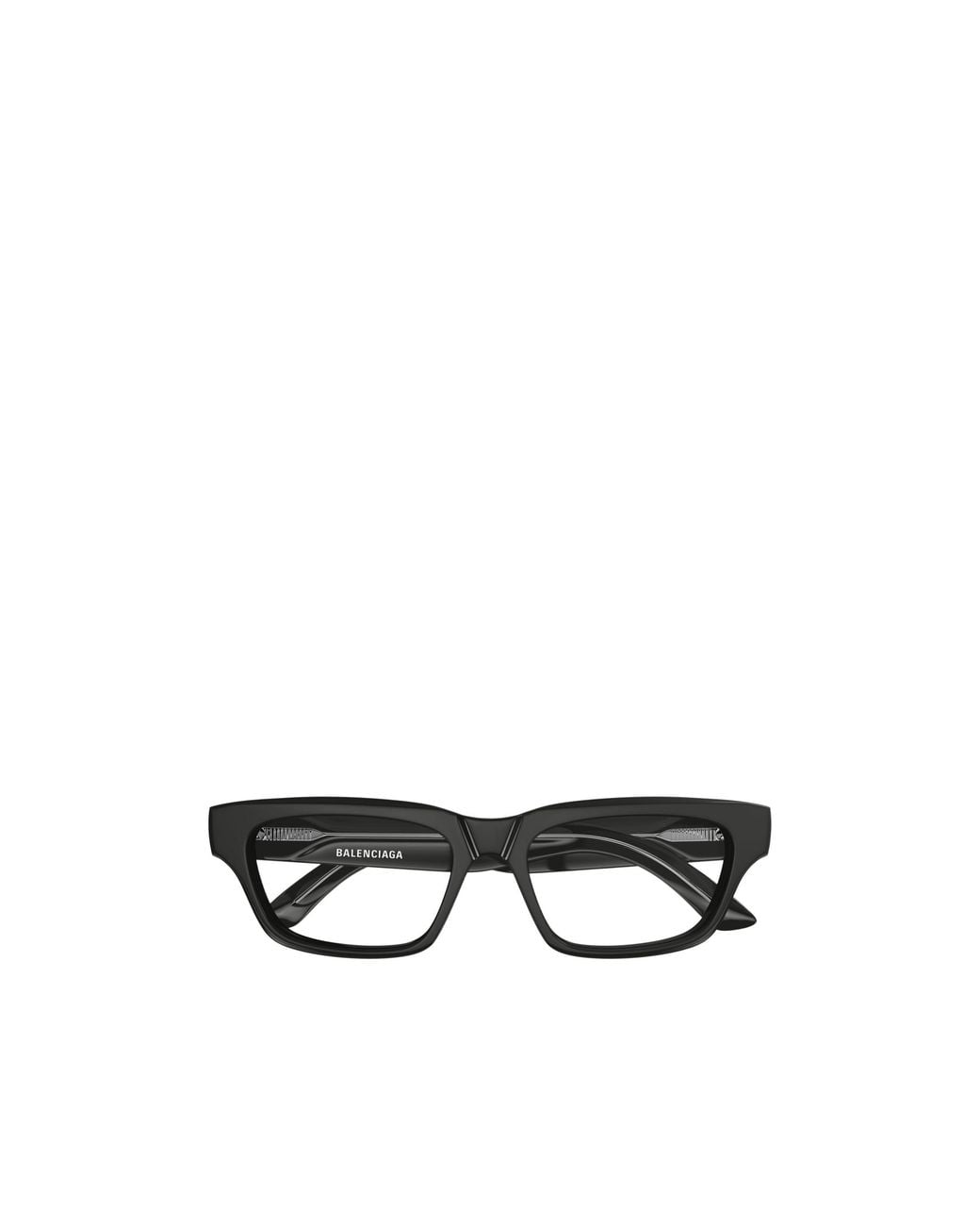 Balenciaga White Eyewear Rectangular Optical Glasses for men