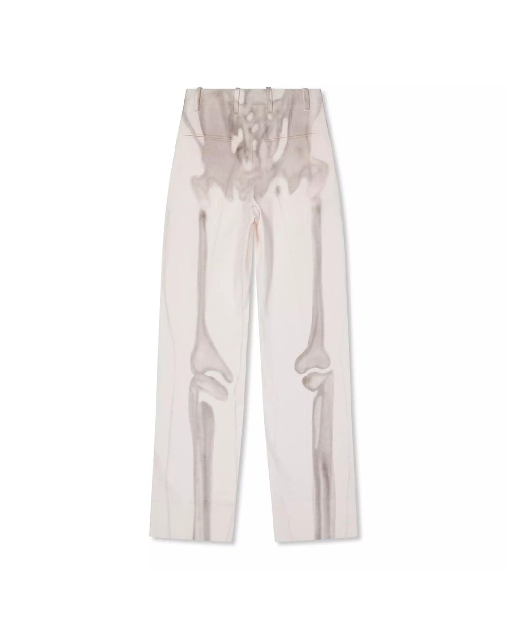 Off-White c/o Virgil Abloh White Body Scan Denim Jeans for men