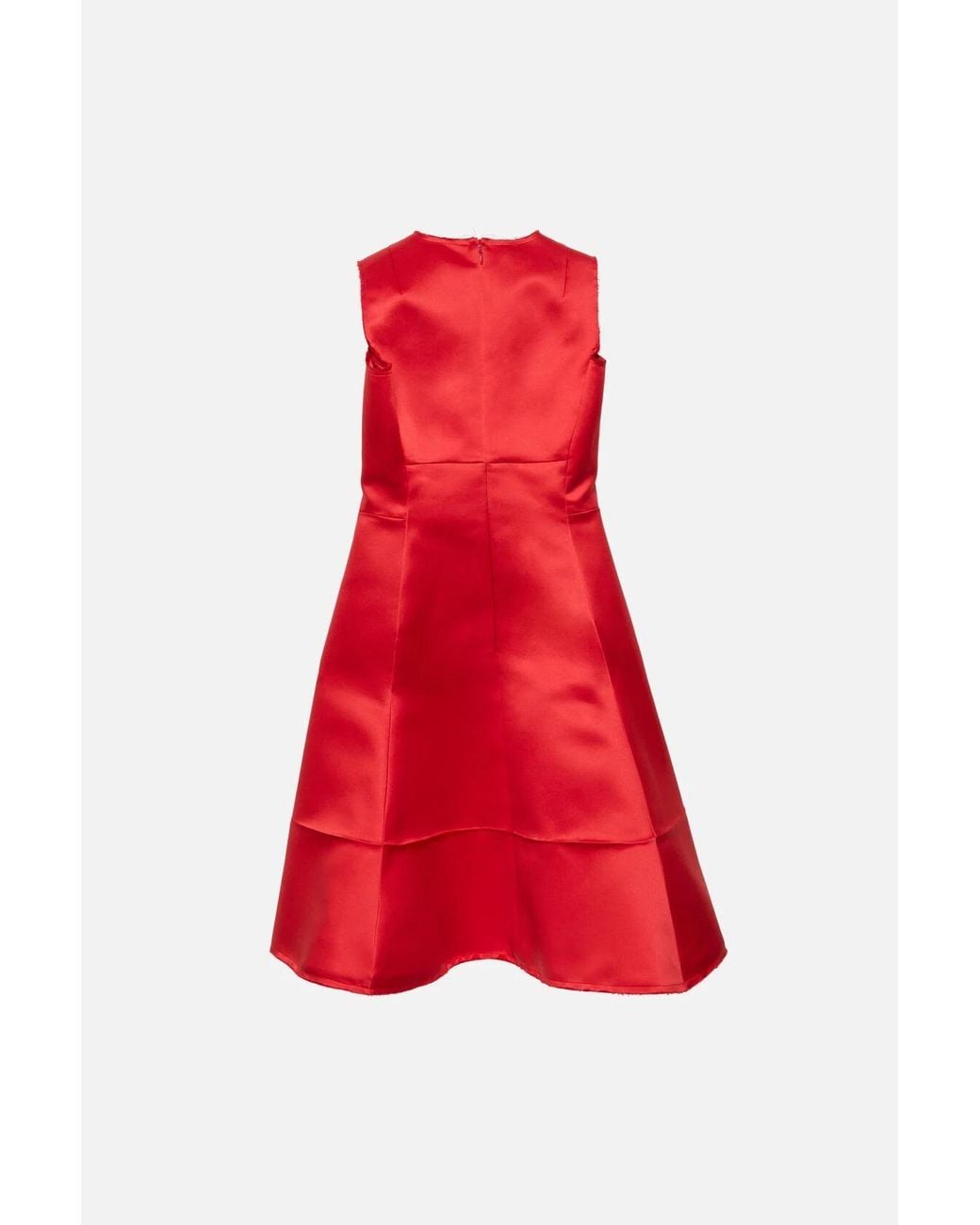 Acne Red Satin Dress