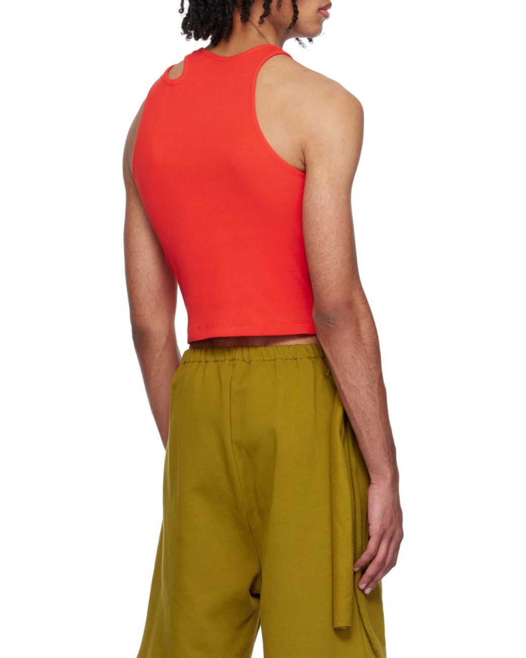 OTTOLINGER Red Rib Knitted Vest