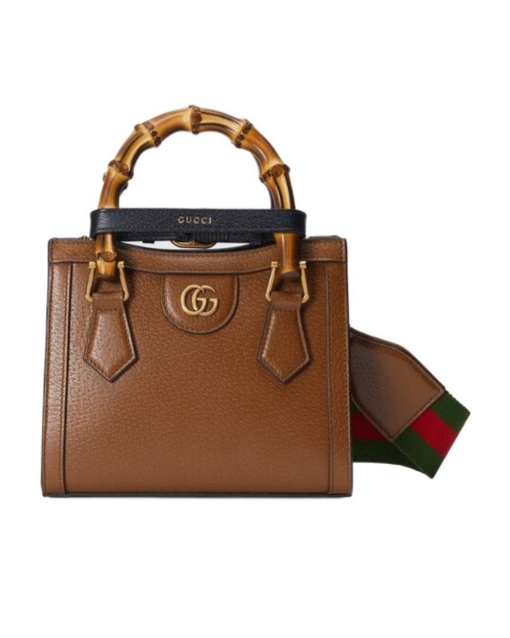 Gucci Brown Mini Diana Top Handle Bag