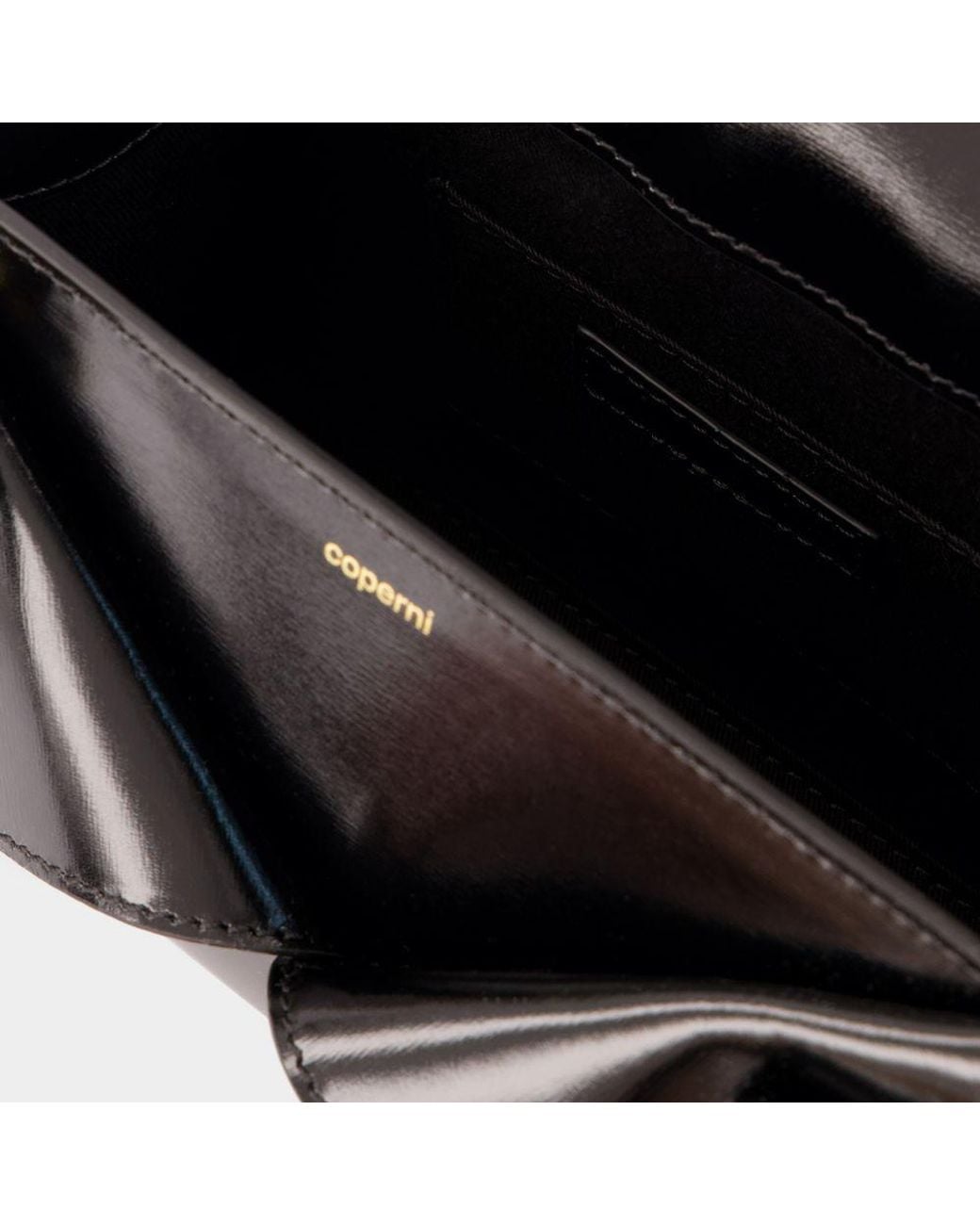 Coperni Black Mini Belt Cabas Tote Bag