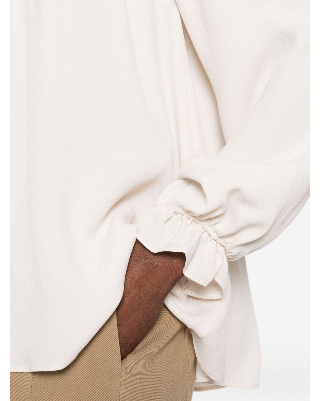 Forte_forte White Long-Sleeved Top