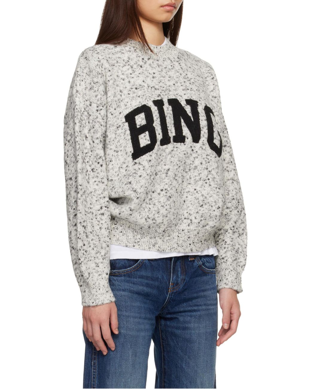 Anine Bing Gray Sydney Sweater