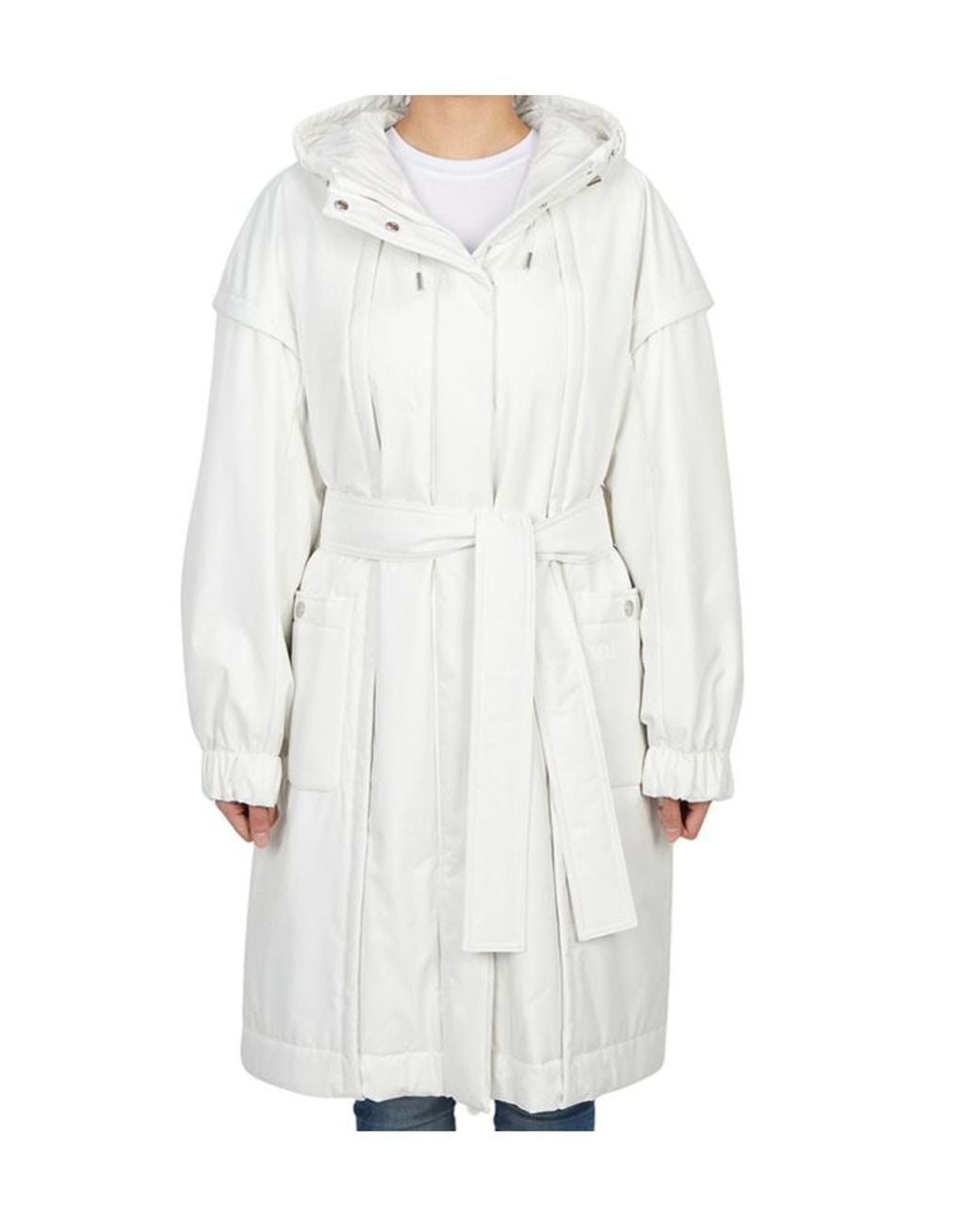 Max Mara White Long Sleeve Jacket