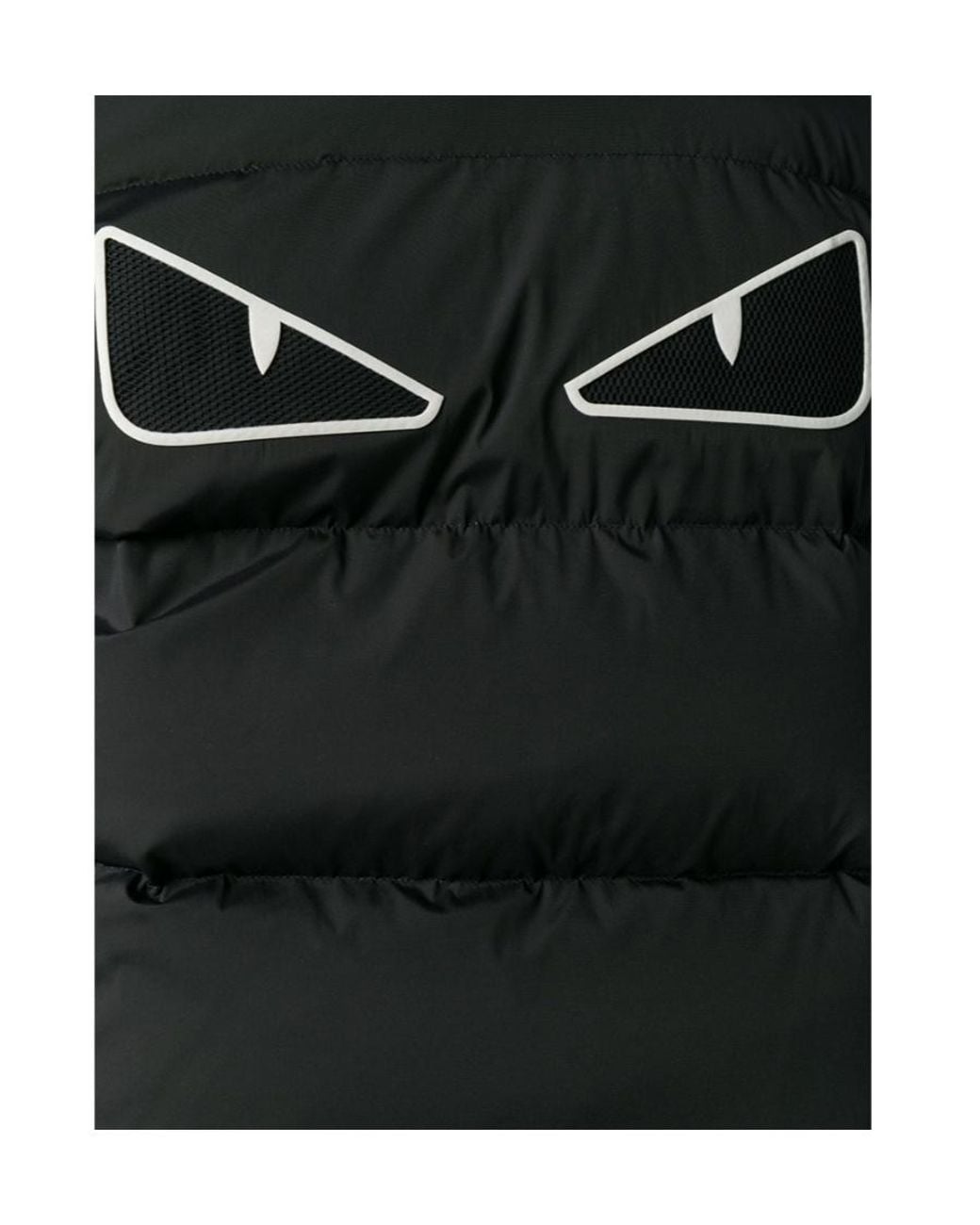 Fendi Black Hooded Down Jacket for men