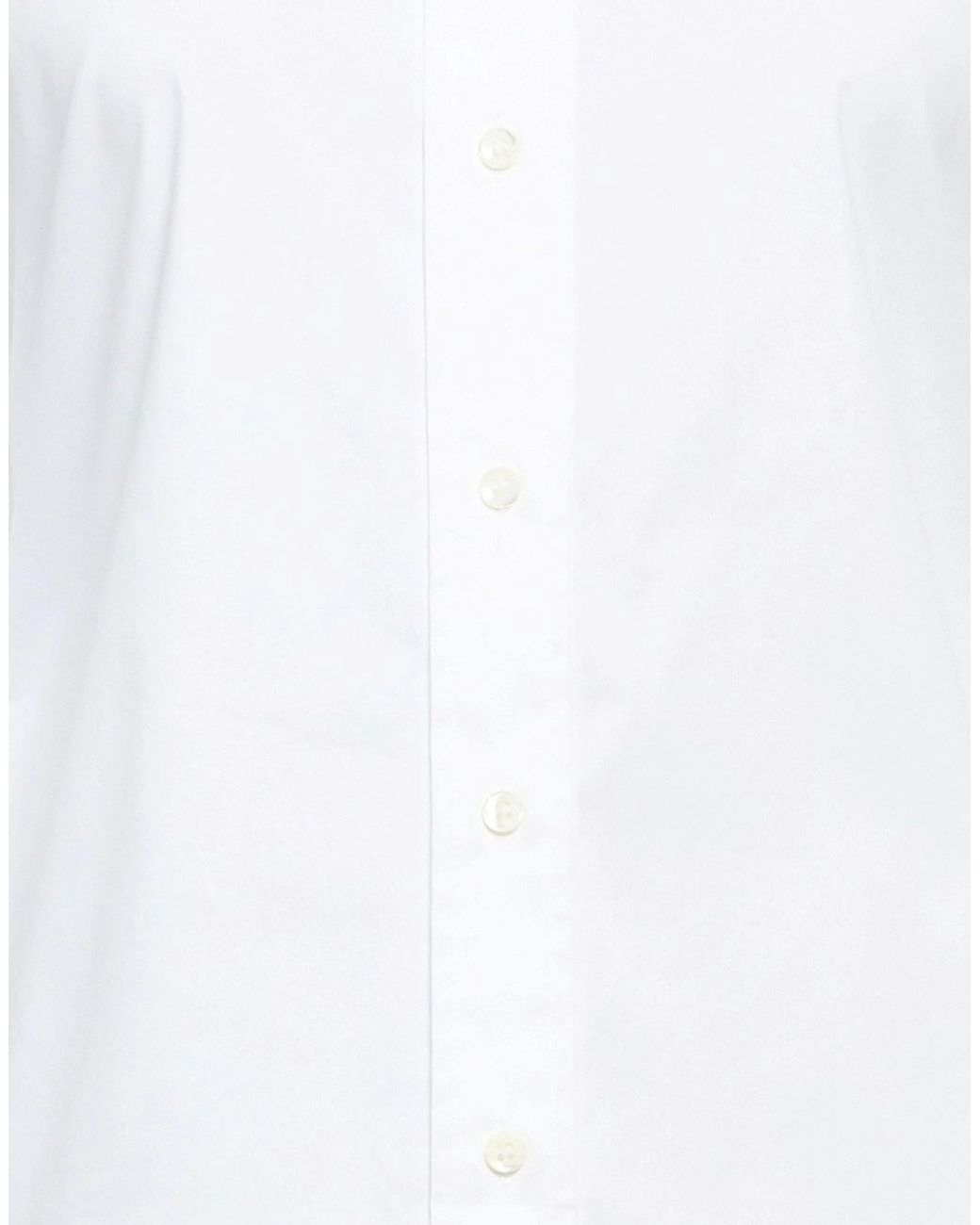 Brunello Cucinelli White Solid Color Shirts