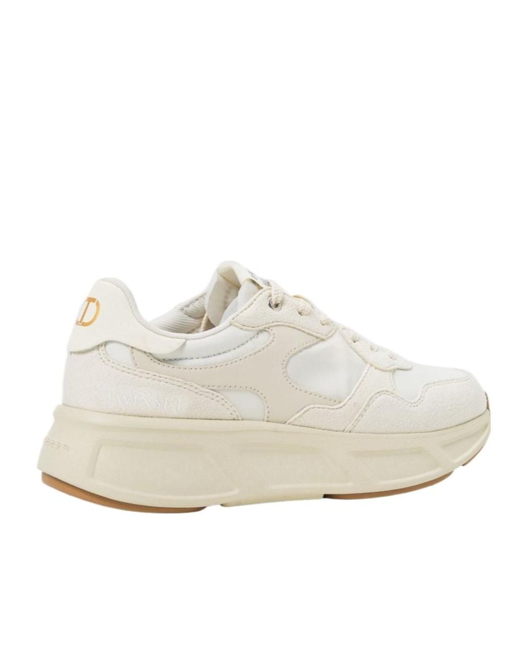Twinset White Fessura Running Trainers