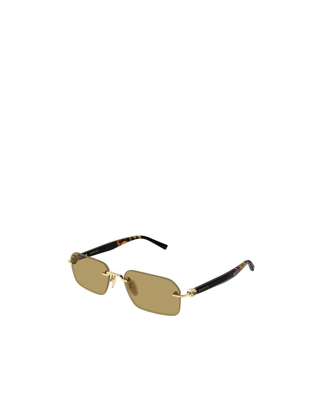 Gucci Metallic Rectangular Photochromic Sunglasses for men