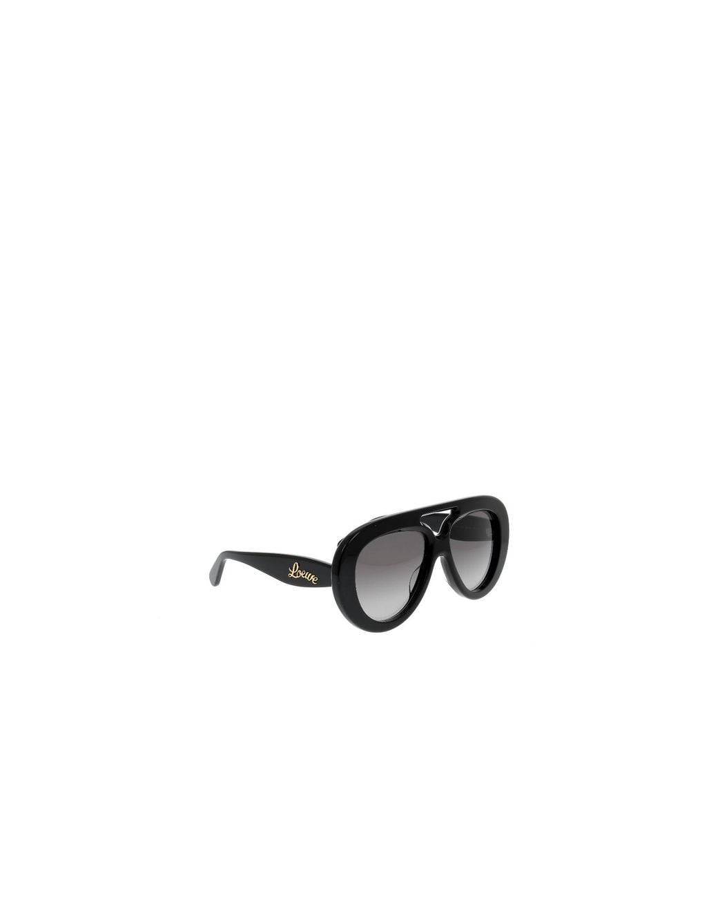 Loewe Black Aviator Frame Sunglasses